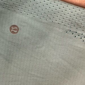 Lululemon Gray Perforated Activewear